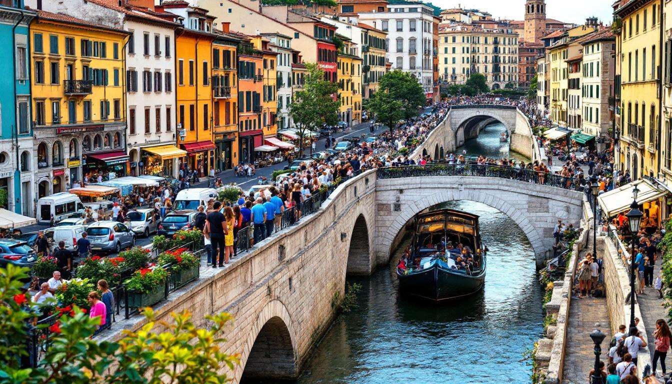 La città con più ponti in Italia ha (quasi) dell'assurdo: è lei, ma qui non c'è nemmeno un fiume