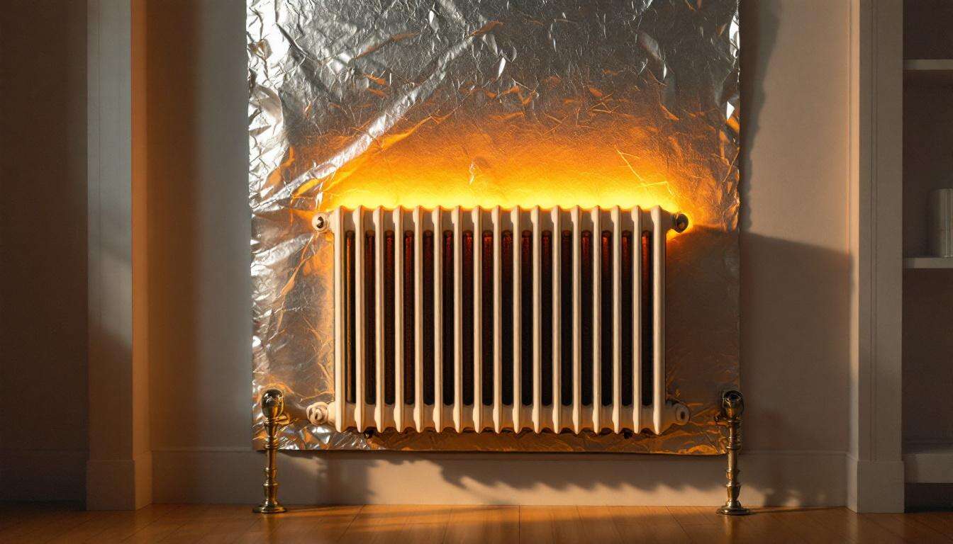 Perché dovresti mettere un foglio di alluminio dietro il termosifone: la prova del calore
