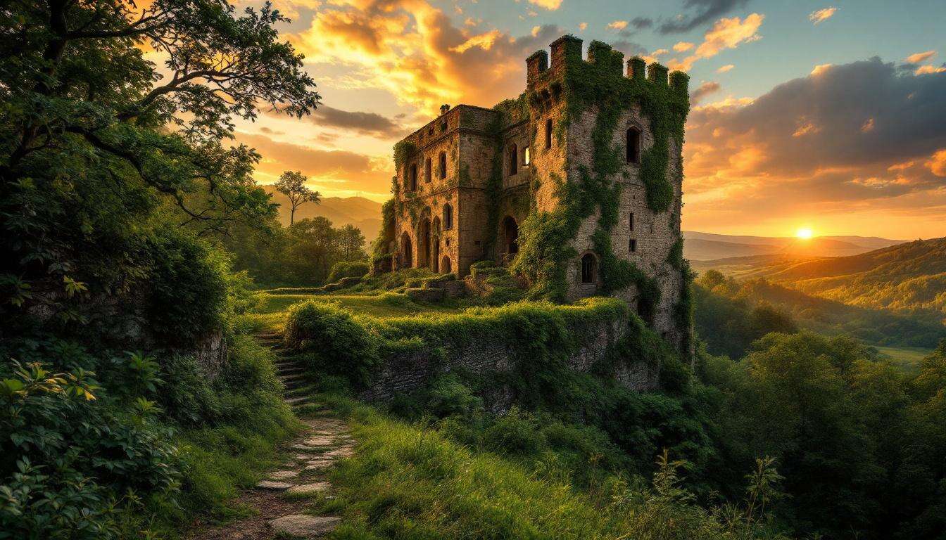 Dimenticato da tutti, questo castello abbandonato è considerato il più affascinante d’Italia