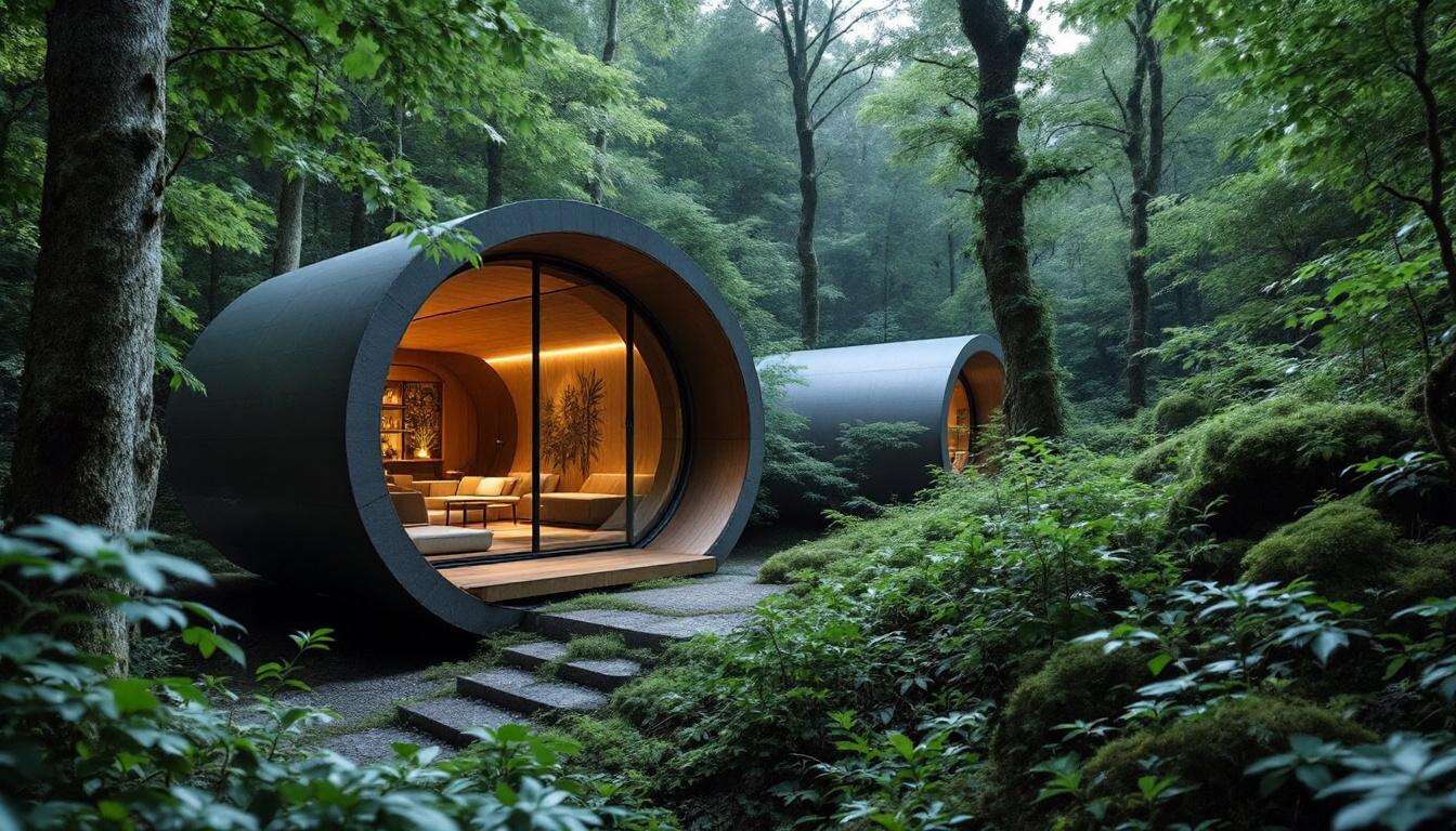 In Giappone la casa capsula progettata da un grande architetto è in affitto in mezzo alla foresta