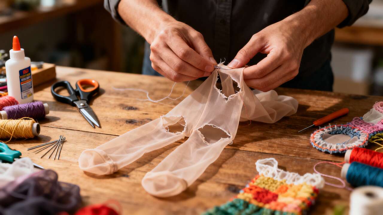 Non buttare via i collant strappati: tutti i metodi geniali per riutilizzarli che pochi conoscono