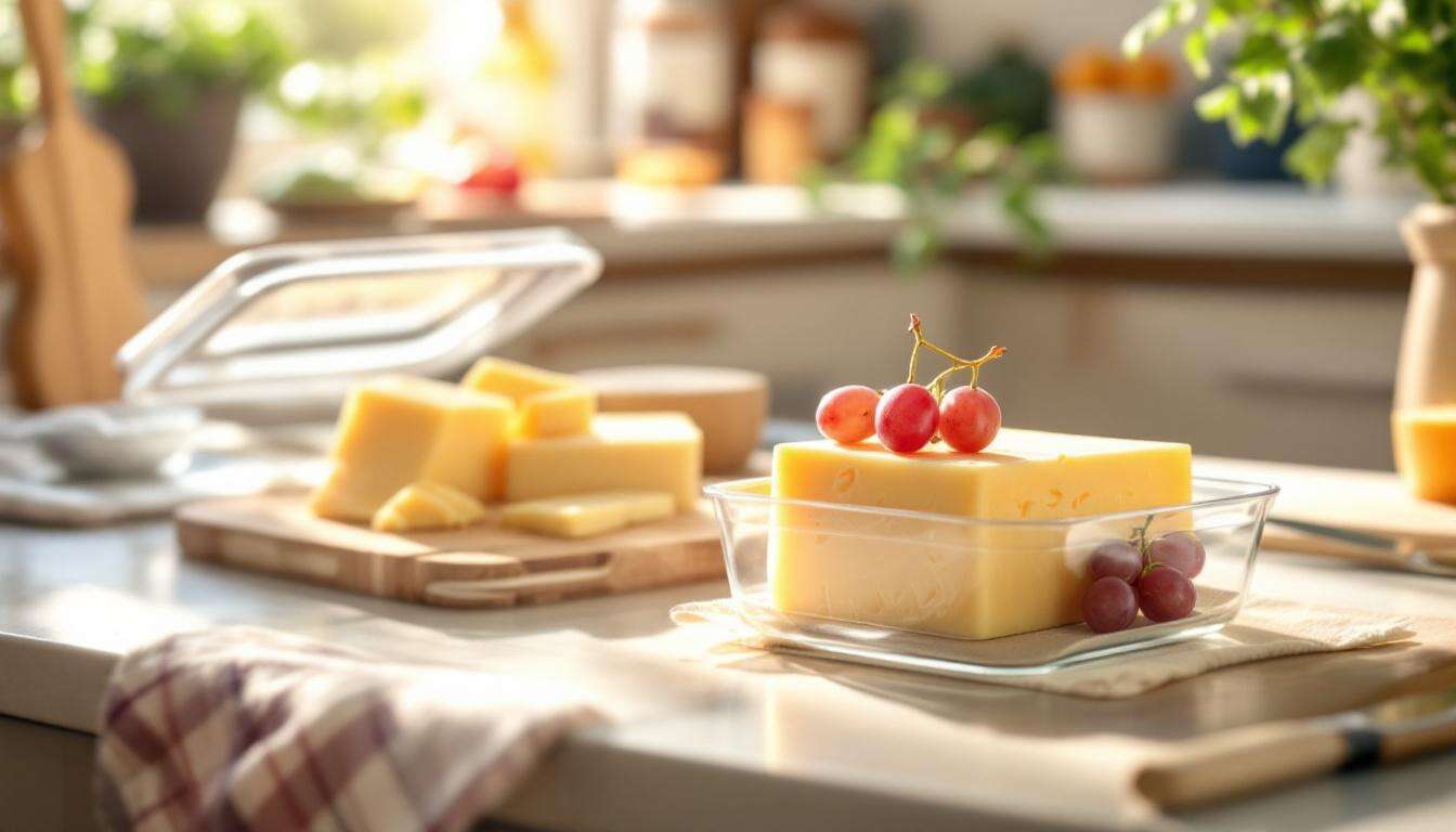 Metti un chicco d'uva nel contenitore del formaggio: il segreto per conservarlo fresco tre volte più a lungo.