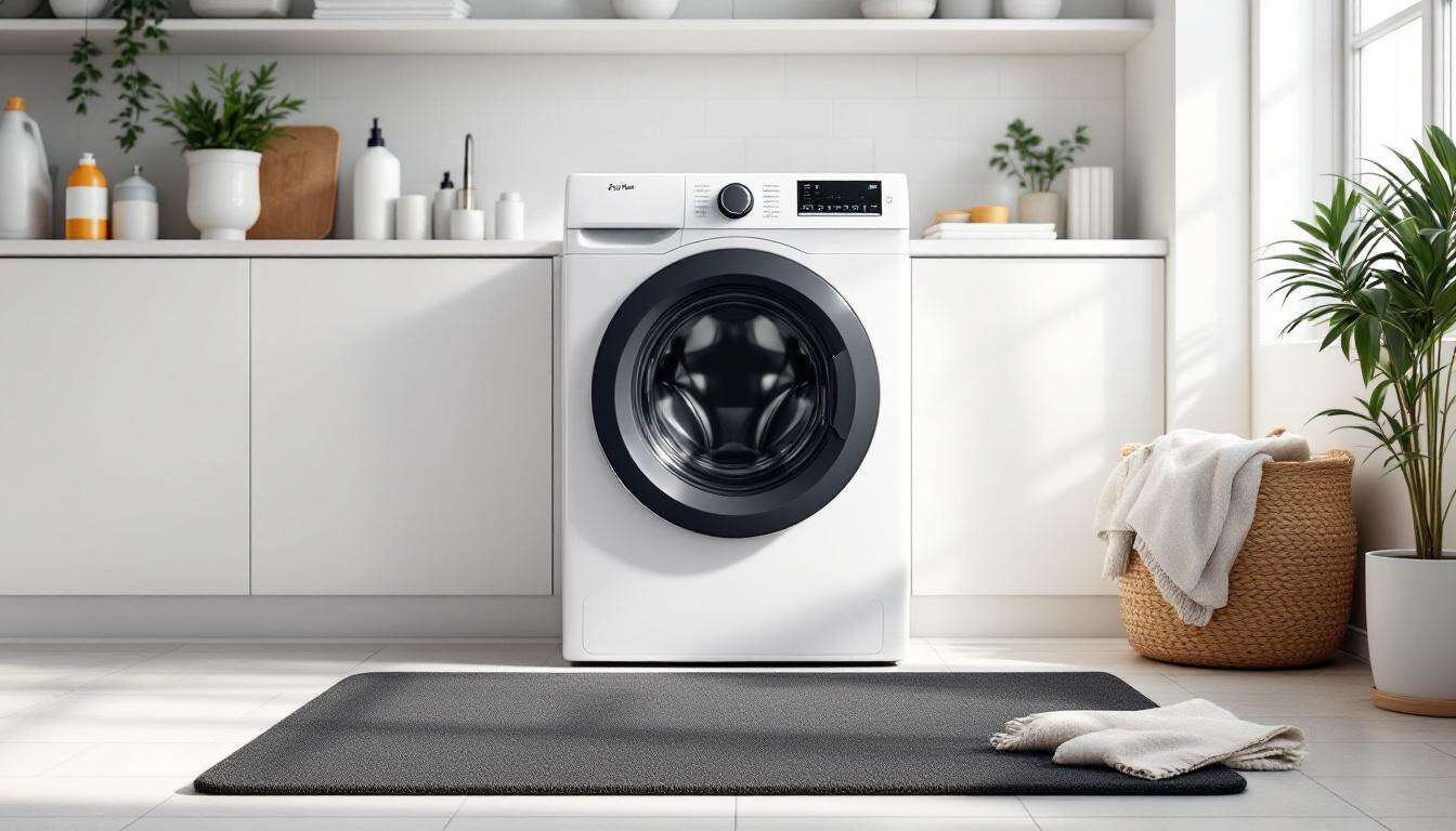 Metti un tappeto di gomma sotto la lavatrice: il motivo per cui non dovresti mai farla funzionare senza.