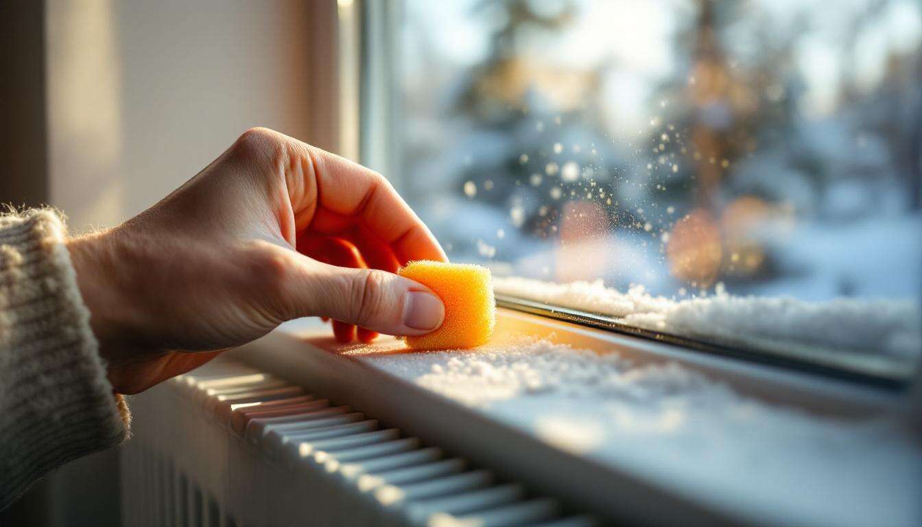 Sprechi calore senza saperlo: il trucco della spugna per risparmiare sul riscaldamento