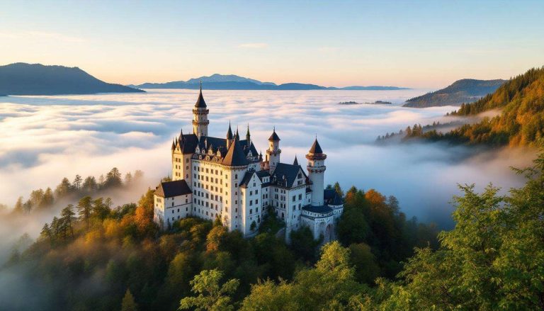 Il Castello di Lichtenstein è un sogno fiabesco sospeso tra le nuvole della Svevia