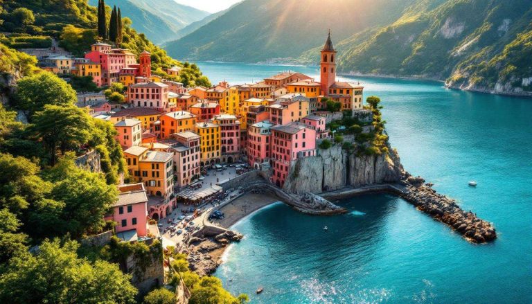 Un borgo incantato sospeso nel vuoto: la vista sul lago più bello d’Italia lascia senza parole