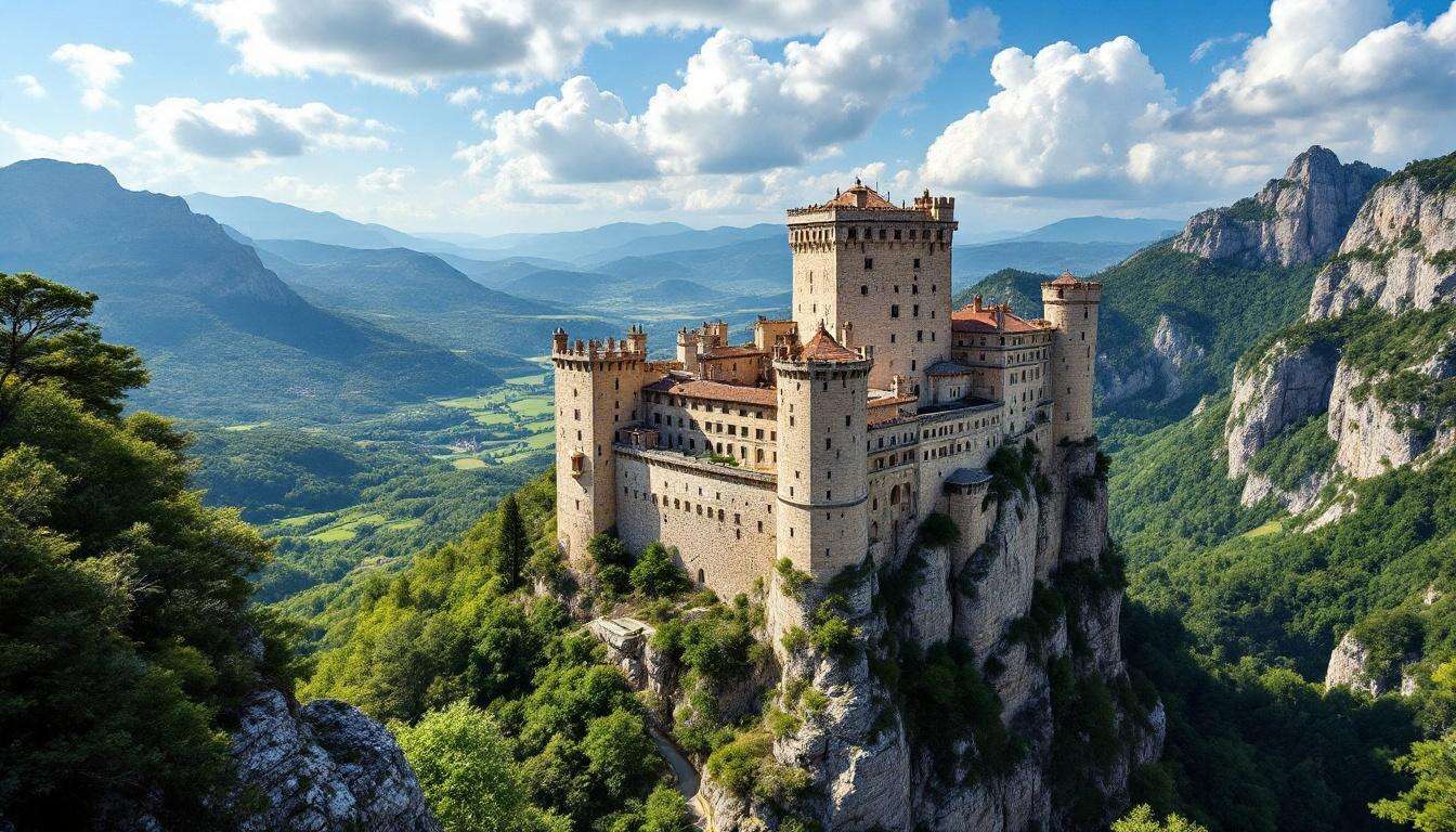 Castello di Peyrepertuse: la fortezza sospesa tra cielo, eretici e frontiere di pietra